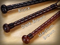 Image 5 of 1-1/2" Loop - Braided Leather Lanyard