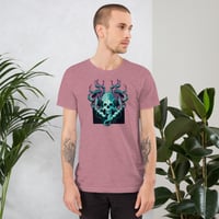 Image 25 of Kraken Style Colorful Skull Unisex t-shirt