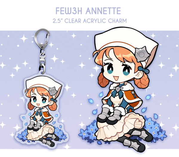 Image of Annette Three Hopes Charm
