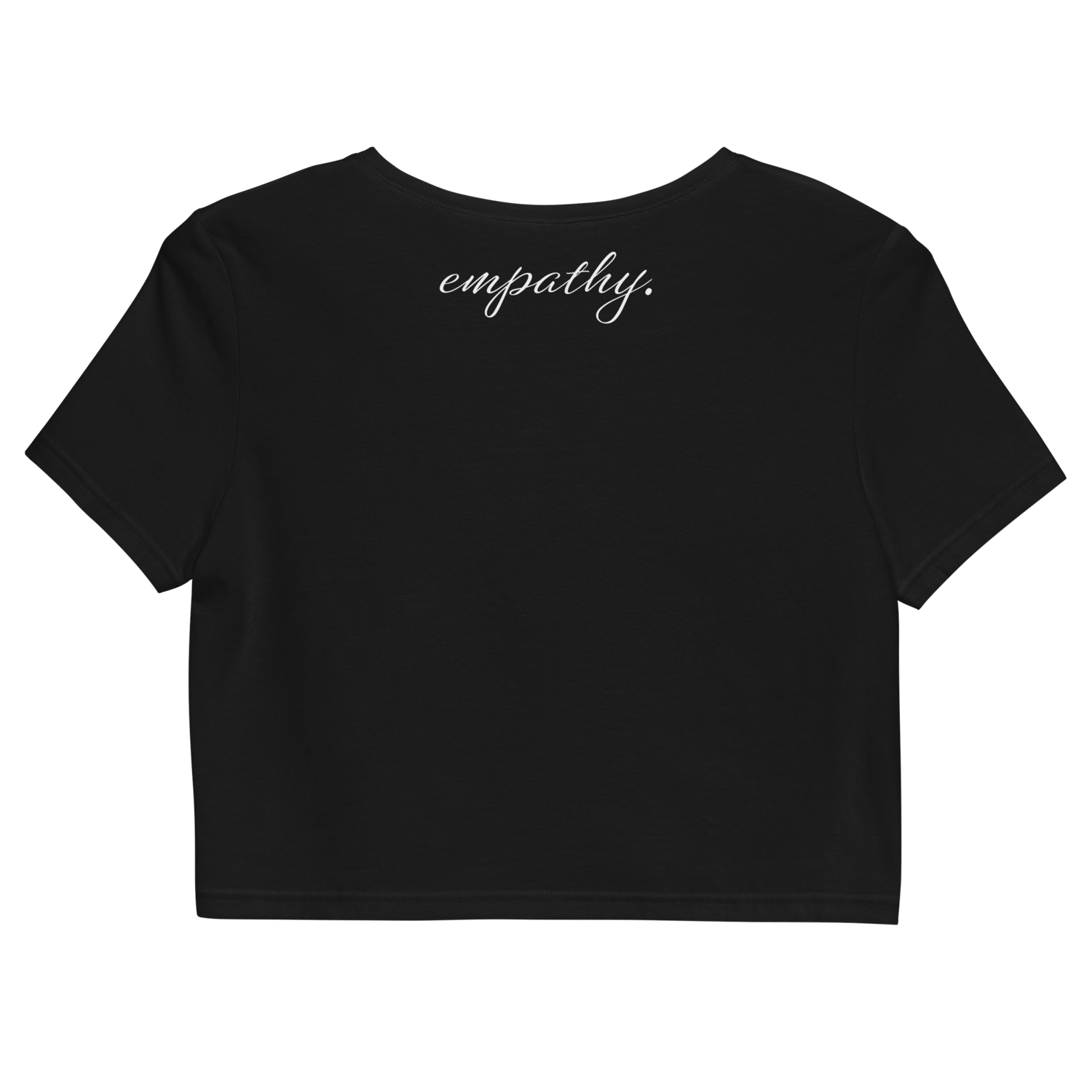 Image of Don't Be So Hard On Yourself crop top