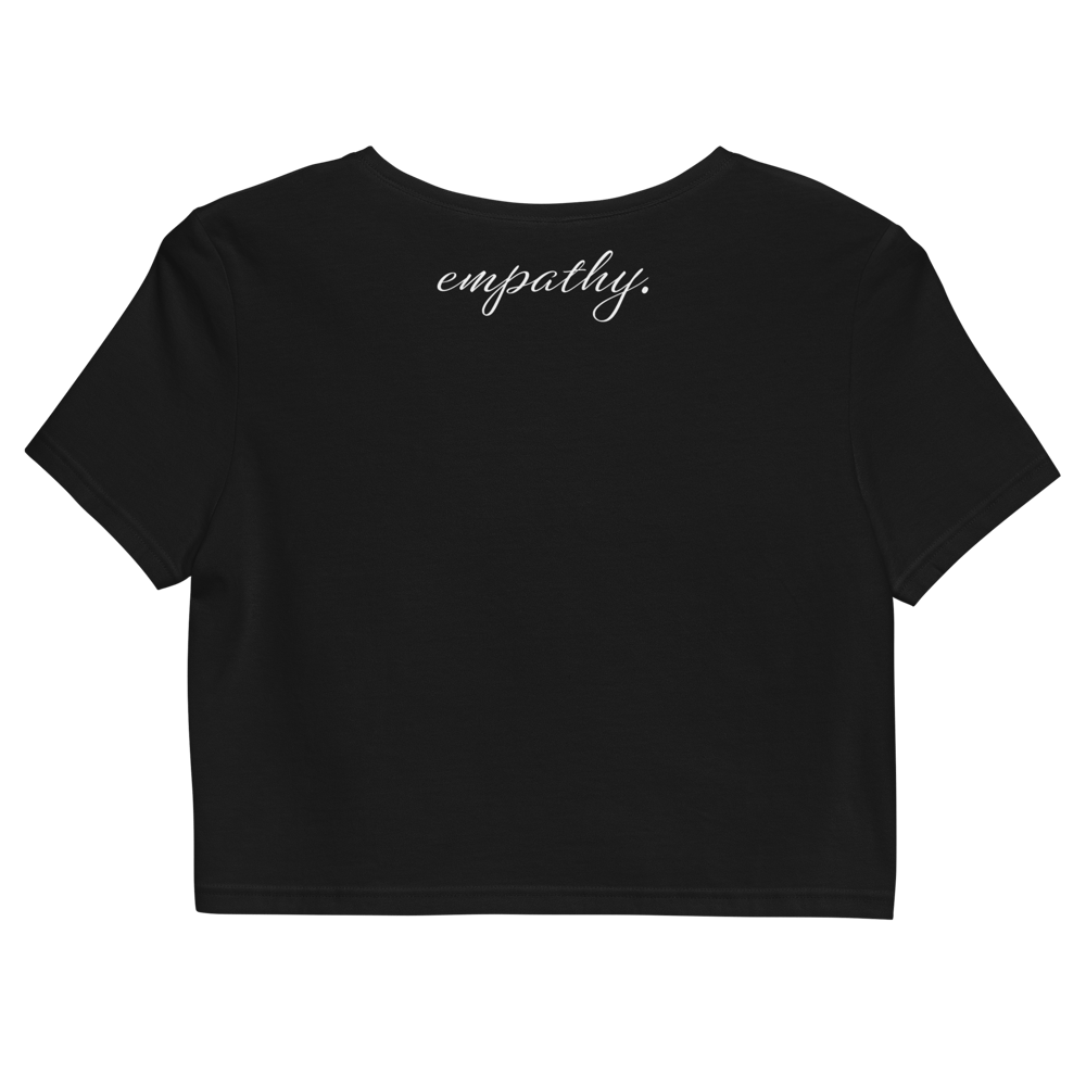 Image of Don't Be So Hard On Yourself crop top