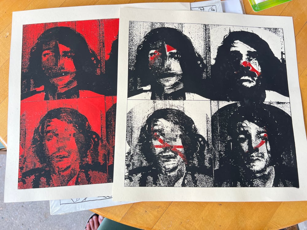 Image of Double Sided Verdugo Screen Print 