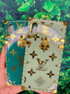 Olive green & light green phone case (SOLD SEPERATELY)