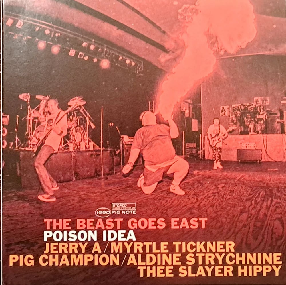 POISON IDEA - "The Beast Goes East" CD