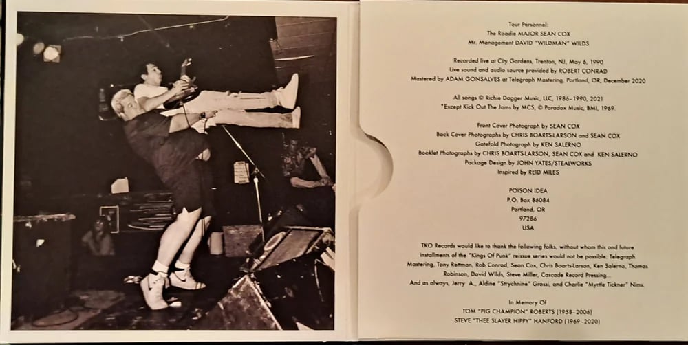 POISON IDEA - "The Beast Goes East" CD