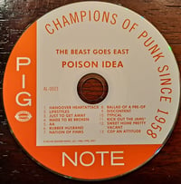 Image 4 of POISON IDEA - "The Beast Goes East" CD