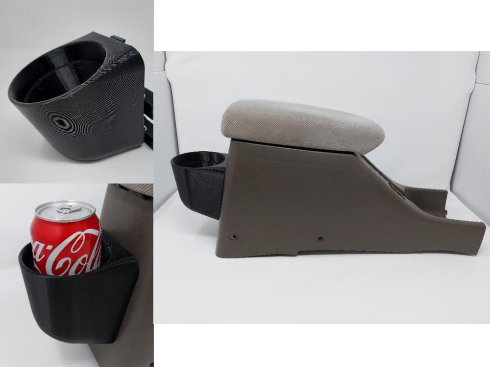 9401 Acura Integra Arm Rest Cup Holder 3d Printed Car Parts by