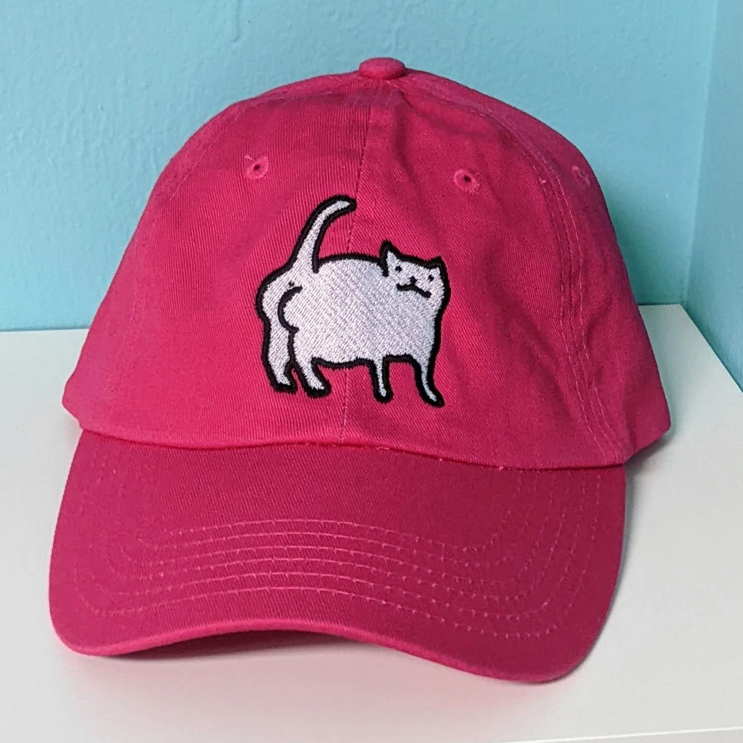 Neon Butt Cat Hat catscapes