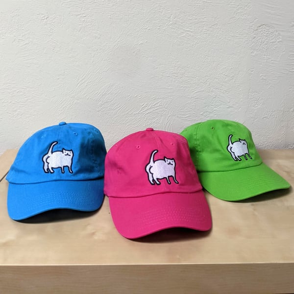 Image of Neon Butt Cat Hat