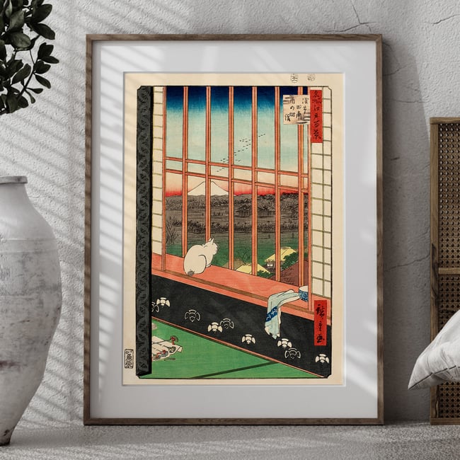 Asakusa Ricefields and Torinomachi Festival | Utagawa Hiroshige | Ukiyo-e | Japanese Woodblock 