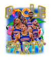 POOLE PARTY STICKER