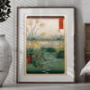 Ohtsuki Plain, Kai | Utagawa Hiroshige | Ukiyo-e | Japanese Woodblock | Fine Art Print