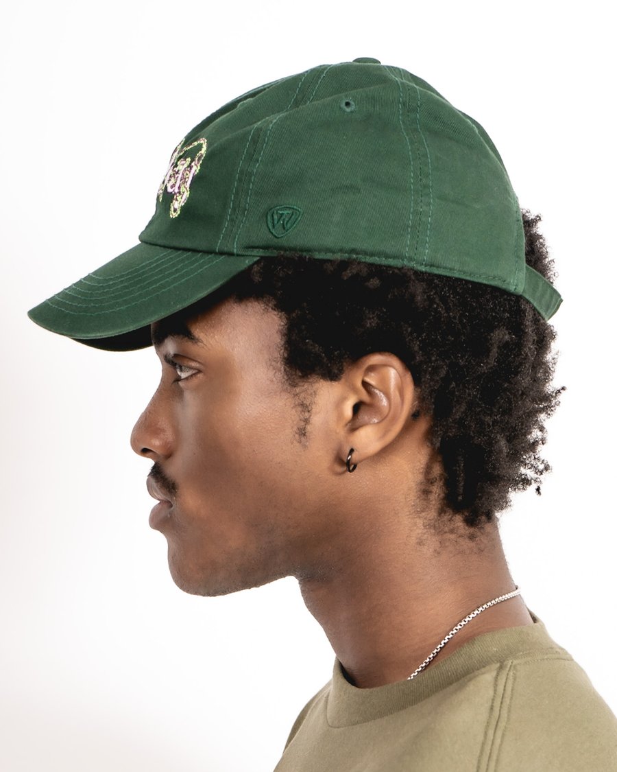 Image of Orb Weave Logo Hat (Forrest Green)