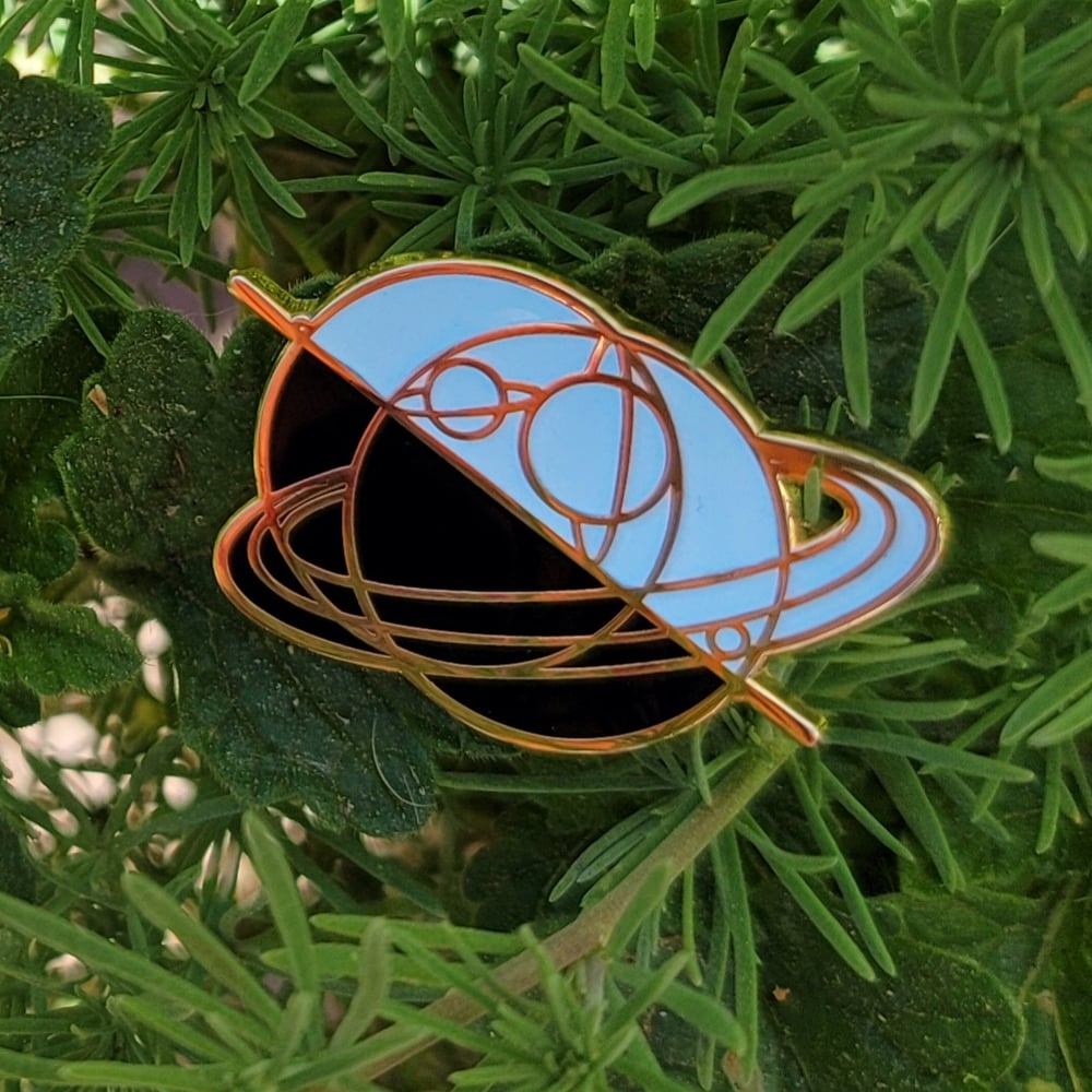 System Moons Pin