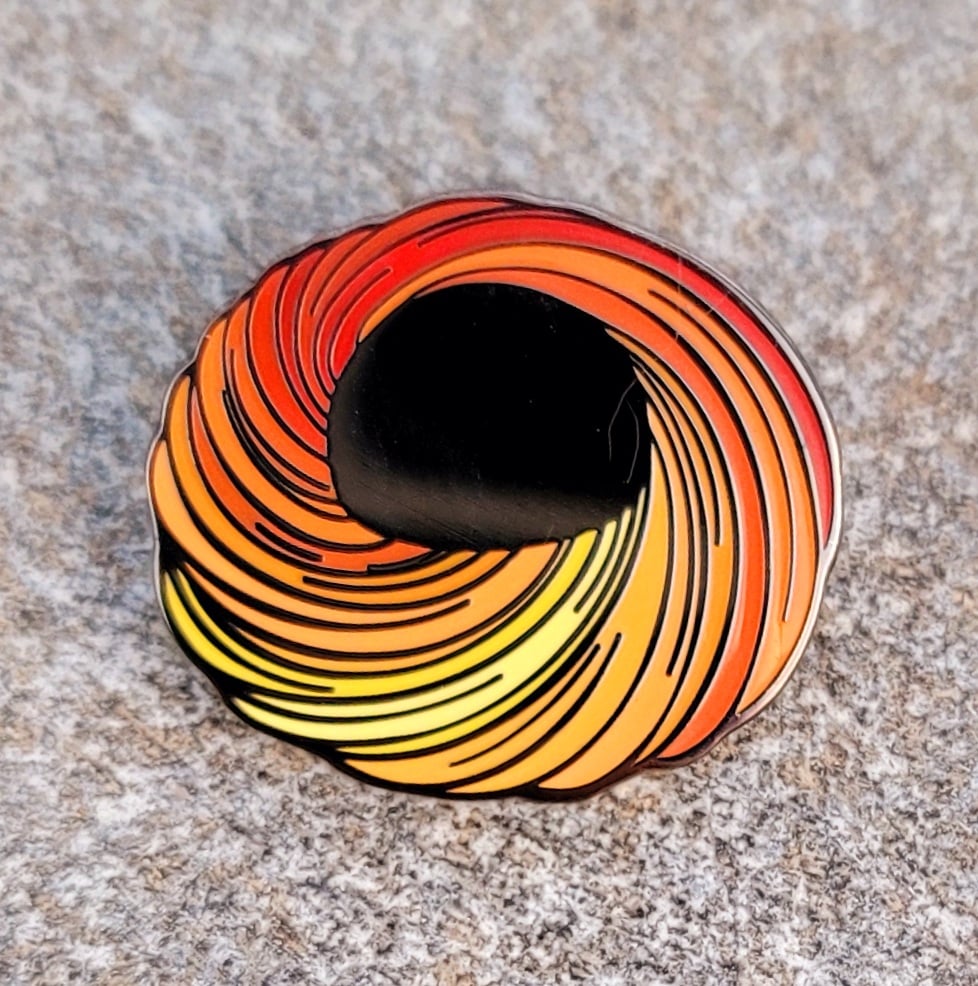 Image of Black Hole Pin