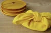 Pine palm plate - turmeric