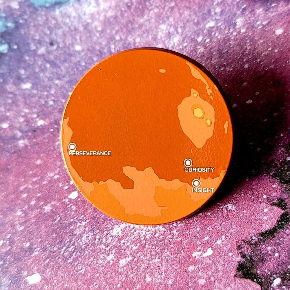 Image of Mars Magnetic Pin Set