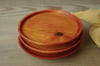 Pine palm plate - yellow onion