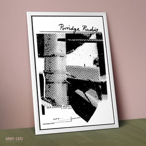 Image of Porridge Radio - A2 Silkscreen Concert Poster - DOUBLE SIDED