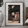 Araki Street, Yotsuya | Tsuchiya Koitsu | Ukiyo-e | Japanese Woodblock | Fine Art Print