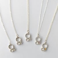 Image 1 of Mini Gemdrop Bubble Necklaces