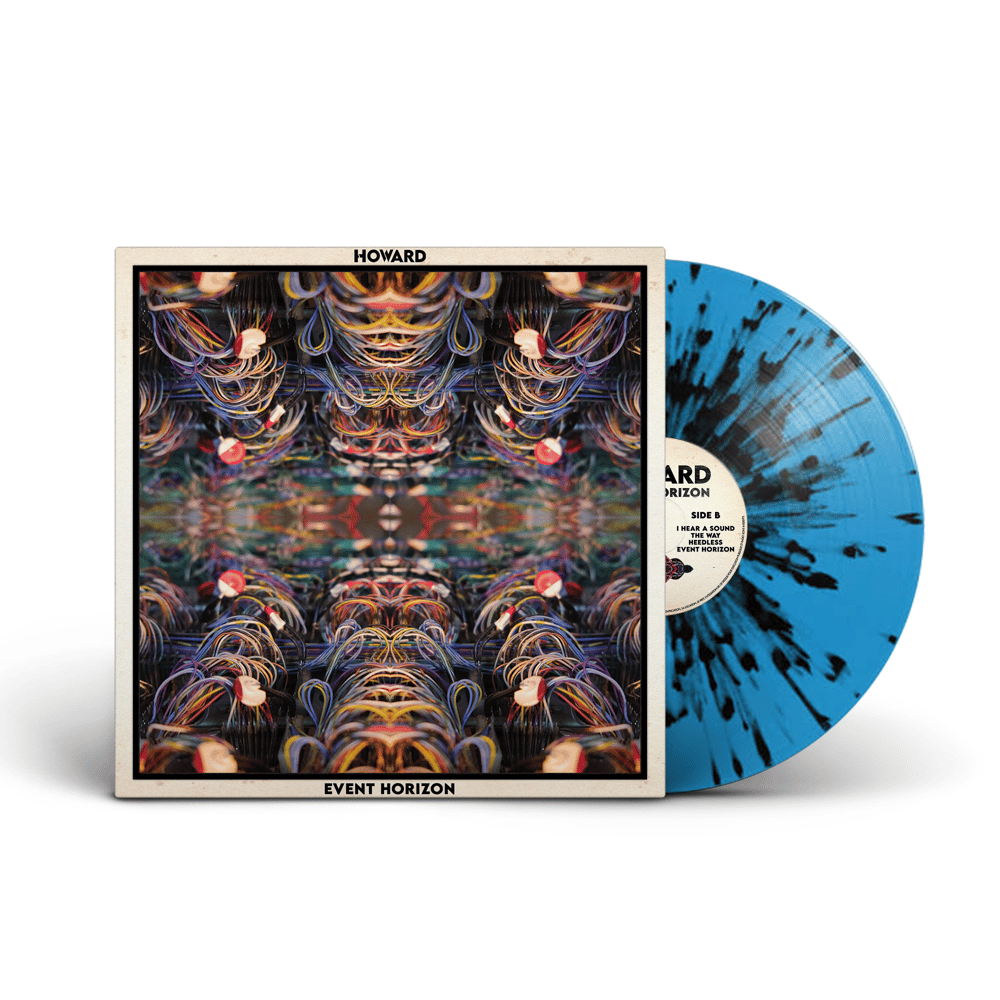  SUPER LIMITED FAN PACK Event Horizon 12' LP Translucent Blue with Black Splatter Vinyl