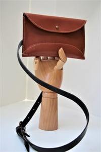 Image 1 of Portefeuille Belt cognac