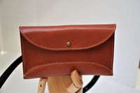 Image 3 of Portefeuille Belt cognac