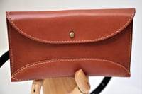 Image 4 of Portefeuille Belt cognac