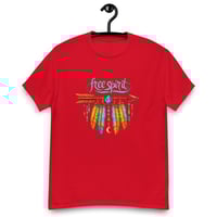 Image 4 of Unisex classic tee, Free Spirit Arrow & Feathers, Western Theme tee