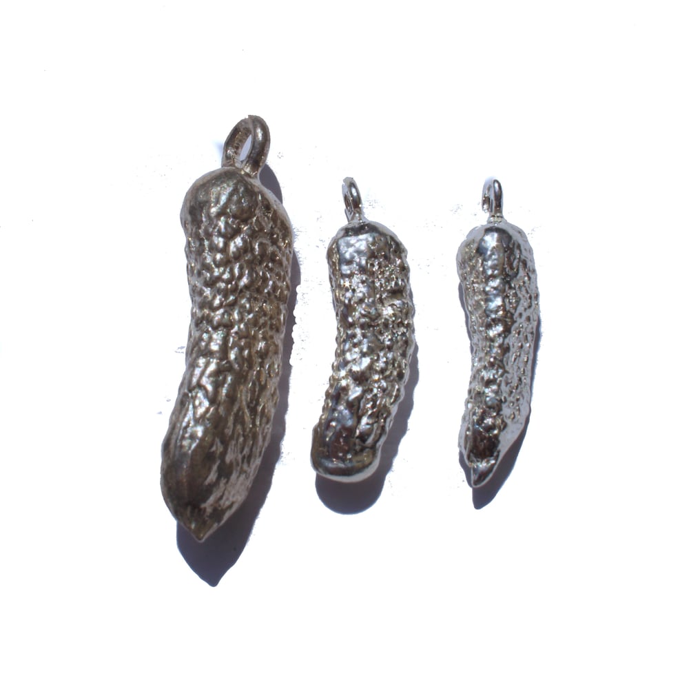 Cornichon (925 silver/bronze)