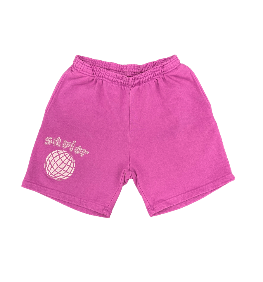 Image of Savior Worldwide Shorts- Purple
