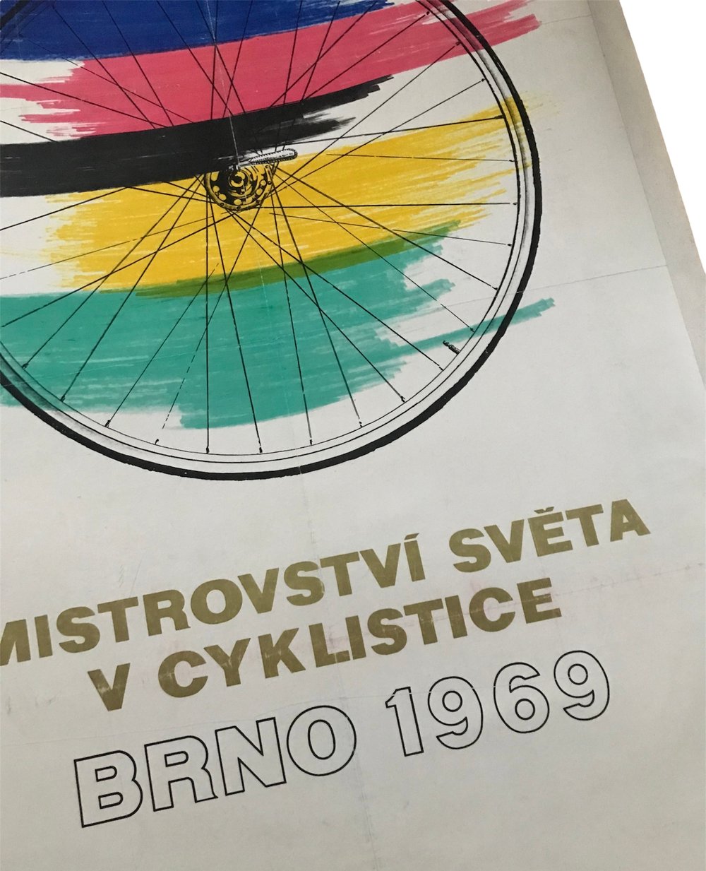 1969 UCI Track Cycling World Championships Poster