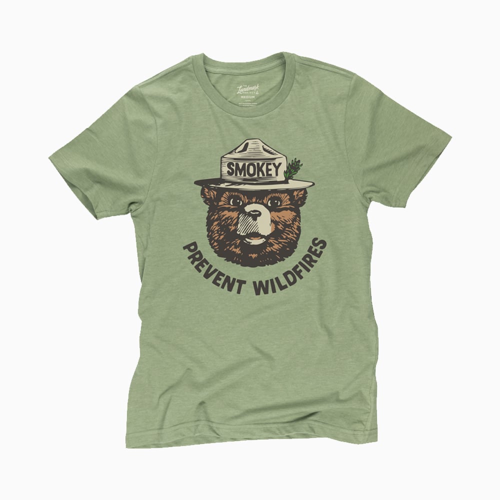Image of Smokey The Bear Retro T-shirt
