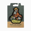 I Love Smokey Bear Iron-On Patch