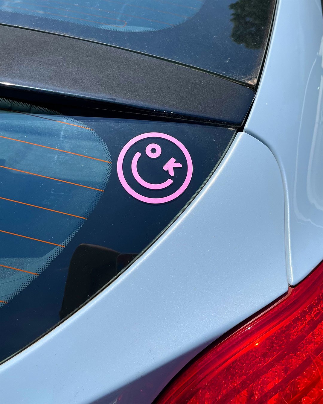 Image of OKMC Smiley Vinyl Decal