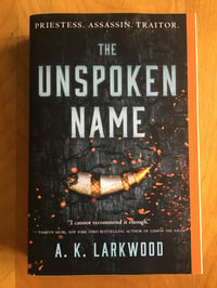 Image 1 of A. K. Larkwood "The Unspoken Name" Trade Paperback