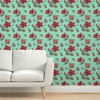 "Steakation" textiles from Spoonflower
