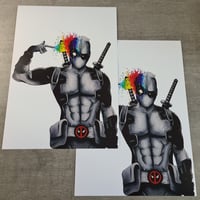 Image 4 of Deadpool Rainbowshoot Poster / Print