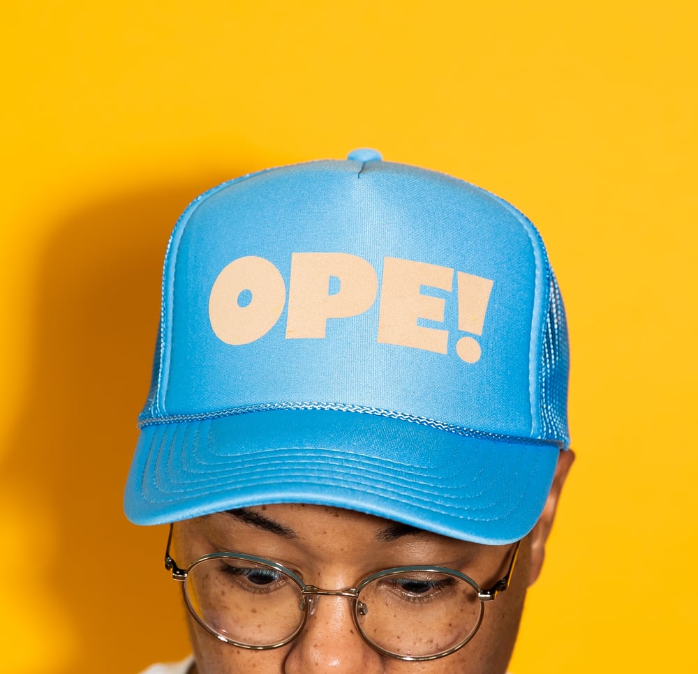 Image of Blue Ope! Hat