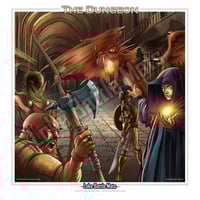 The Dungeon Art Print #1