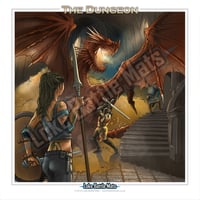 The Dungeon Art Print #3