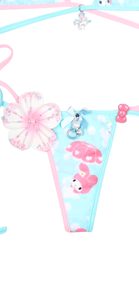 Image 4 of My melody umbrella flying