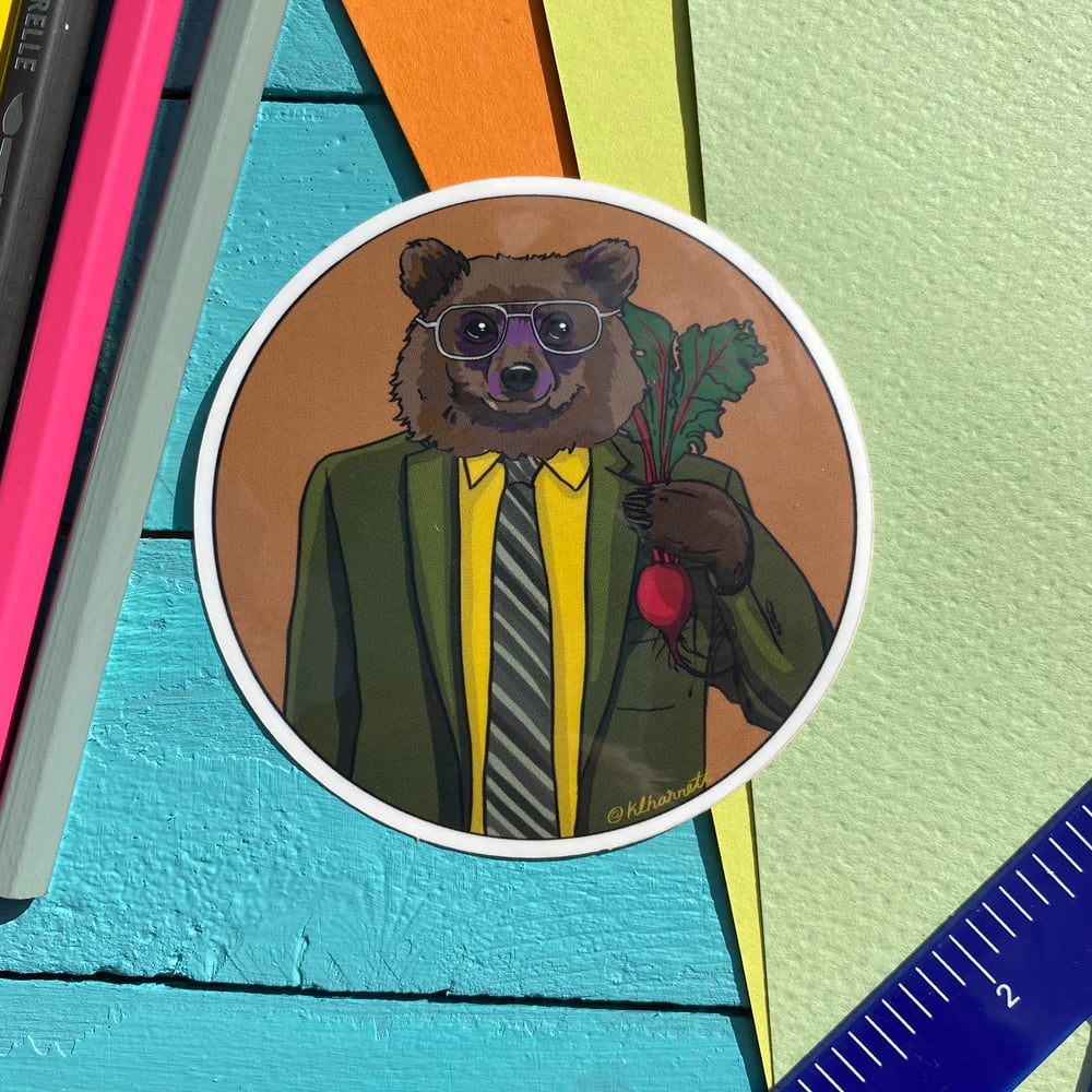 Image of Bears Eat Beets Sticker