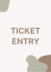 Cocktail Ticket Entry 
