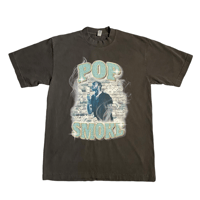 Image 1 of  POP SMOKE TRIBUTE VINTAGE BLACK
