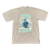 Image 1 of  POP SMOKE TRIBUTE DARK SILVER 