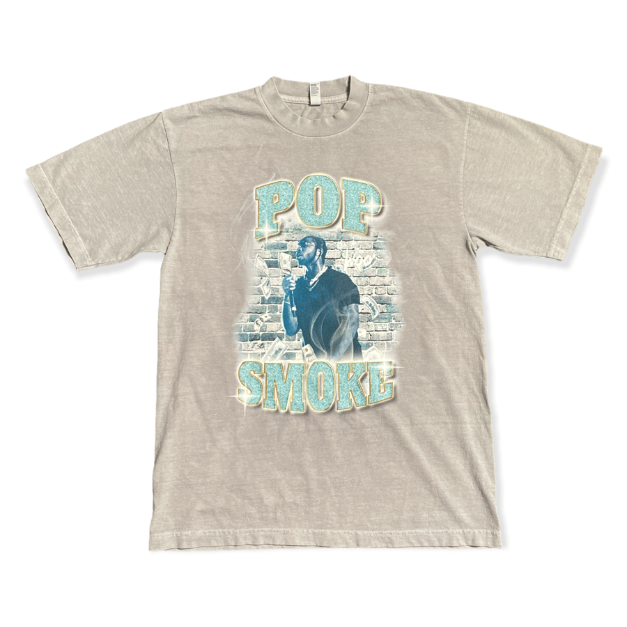 Image of  POP SMOKE TRIBUTE DARK SILVER 