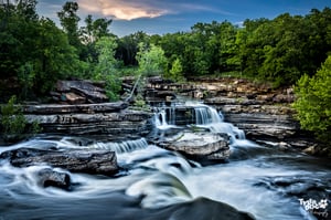 Image of Bluestem Falls Waterfall