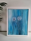 'Make a Blue Wish' - Original Artwork by Ela Bajarca (2021)